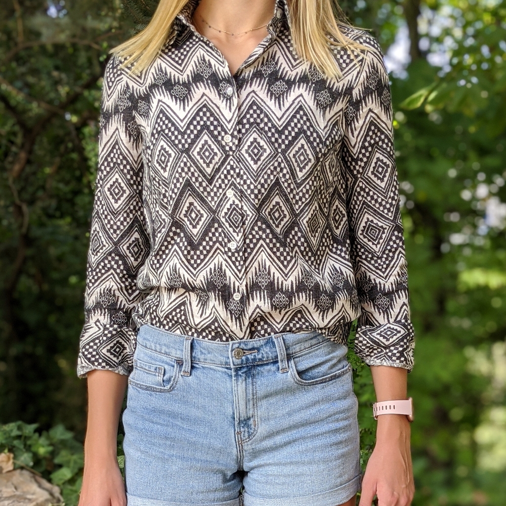 J. Crew classic fit boy shirt